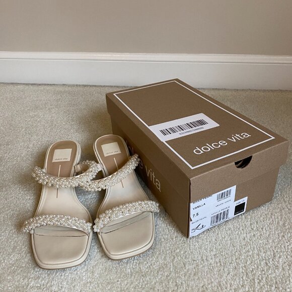 Dolce Vita River Pearl Low Heels Size 7.5 - Picture 3 of 8